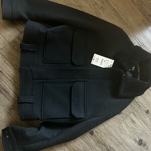 Woolrich Men's Black Military Jacket